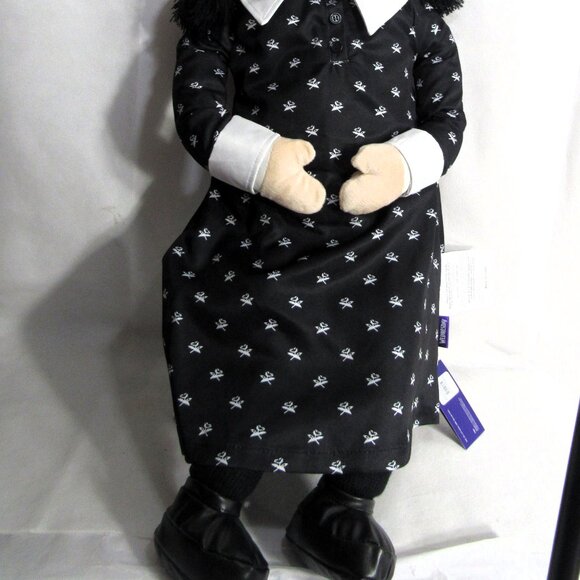 WEDNESDAY ADDAMS PILLOW DOLL NEW POTTERY BARN - Picture 7 of 8